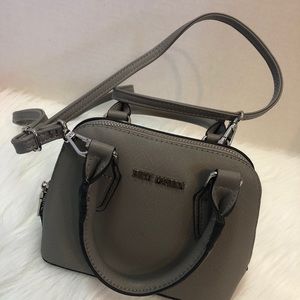 Steve Madden Gray Crossbody And Handle